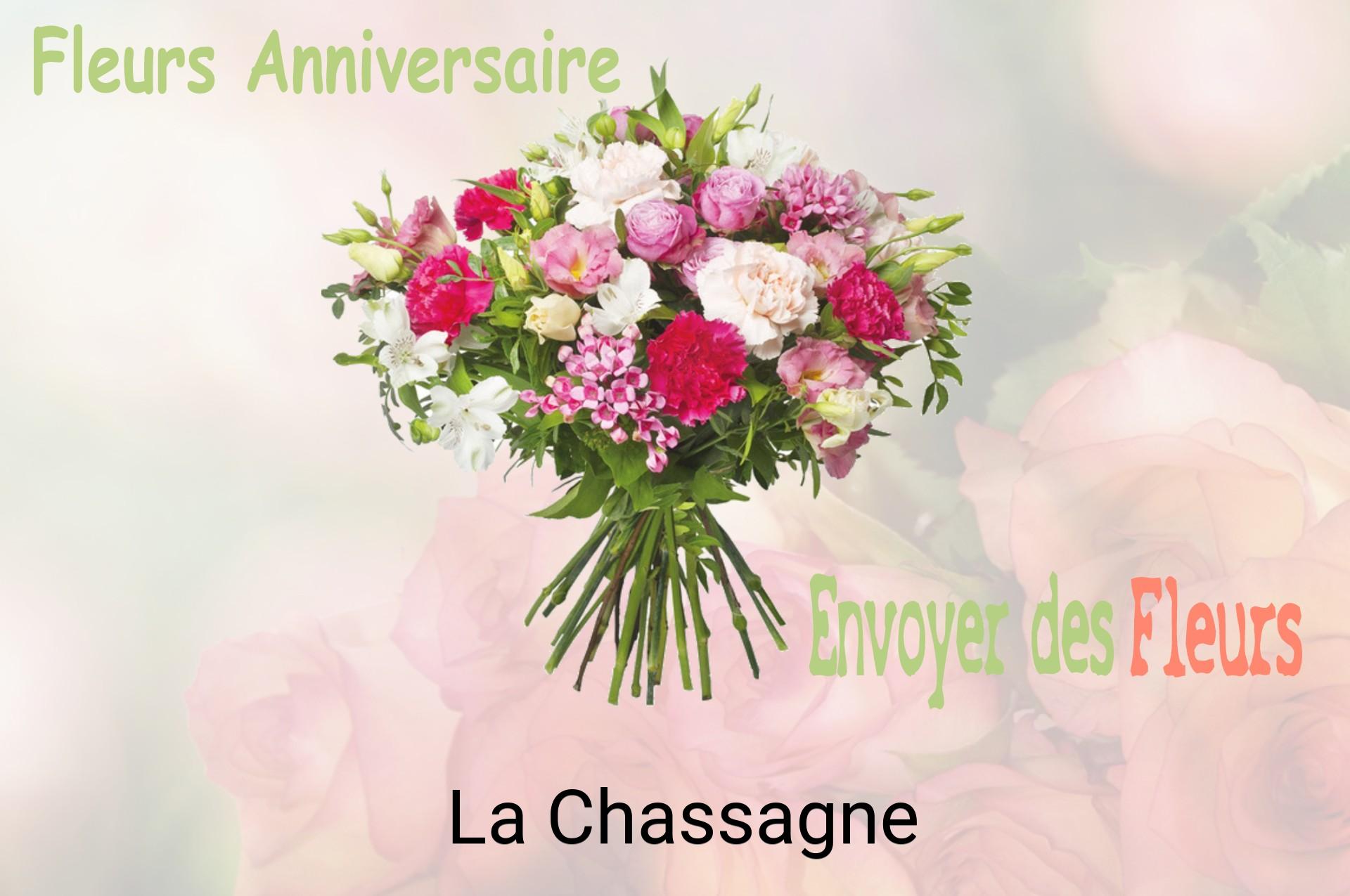 Bouquet de fleurs d’anniversaire livré à La Chassagne