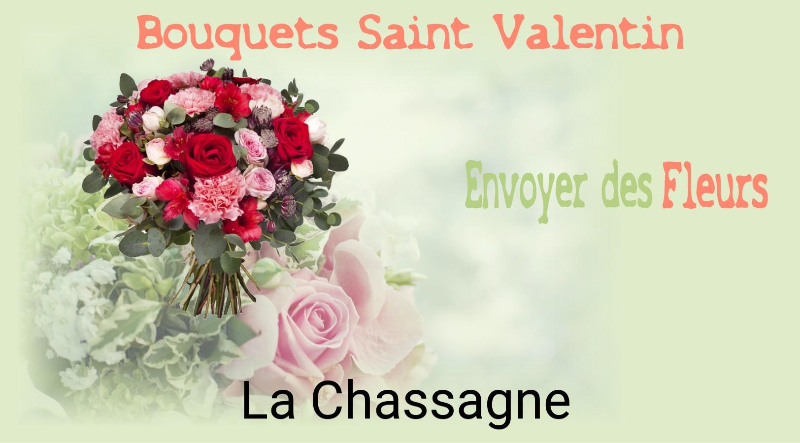 Roses de Saint-Valentin livrées à La Chassagne